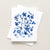 Emilie Simpson Art and Design | Blue Garden Card