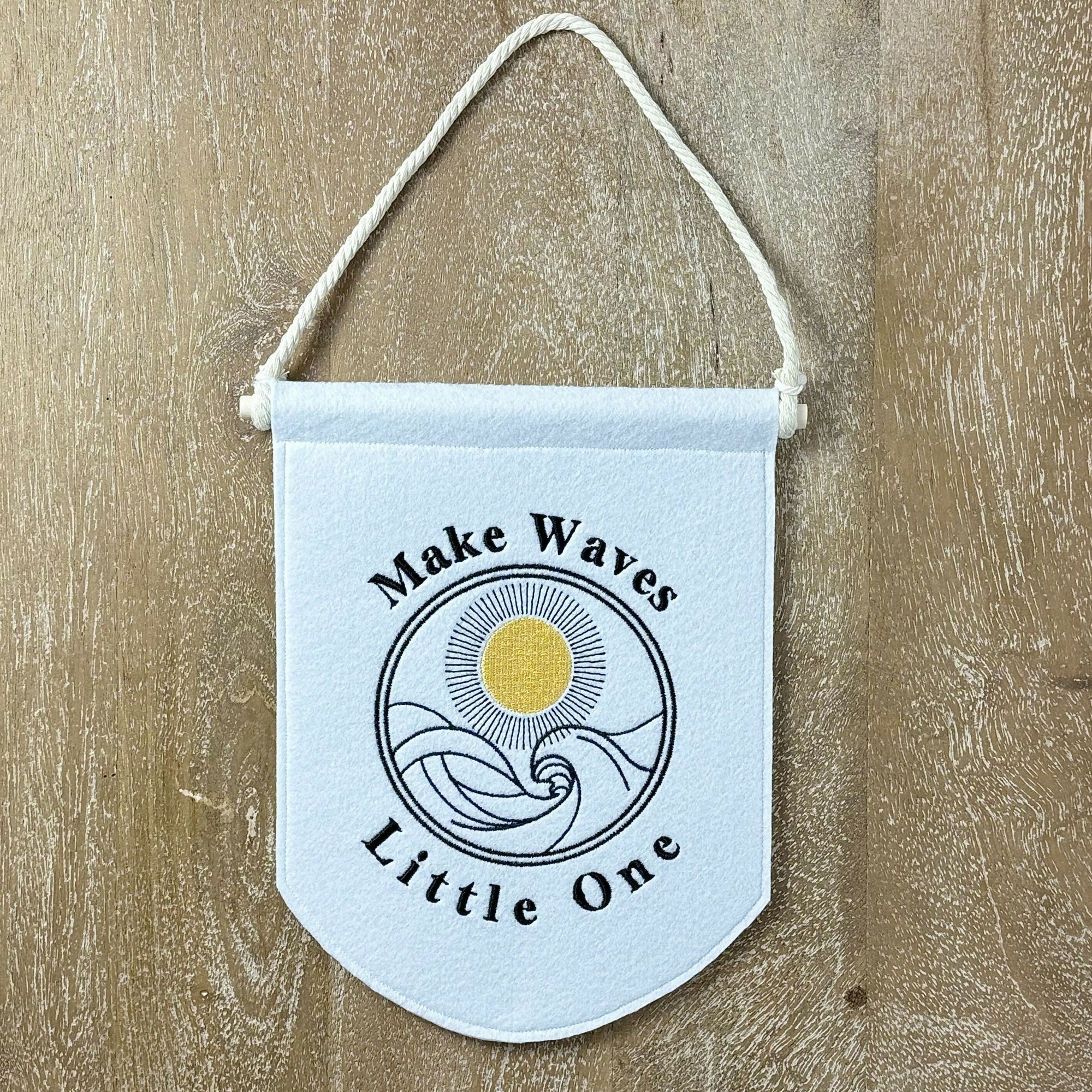 Little Sprout By Sarah | Make Waves Little One Banner