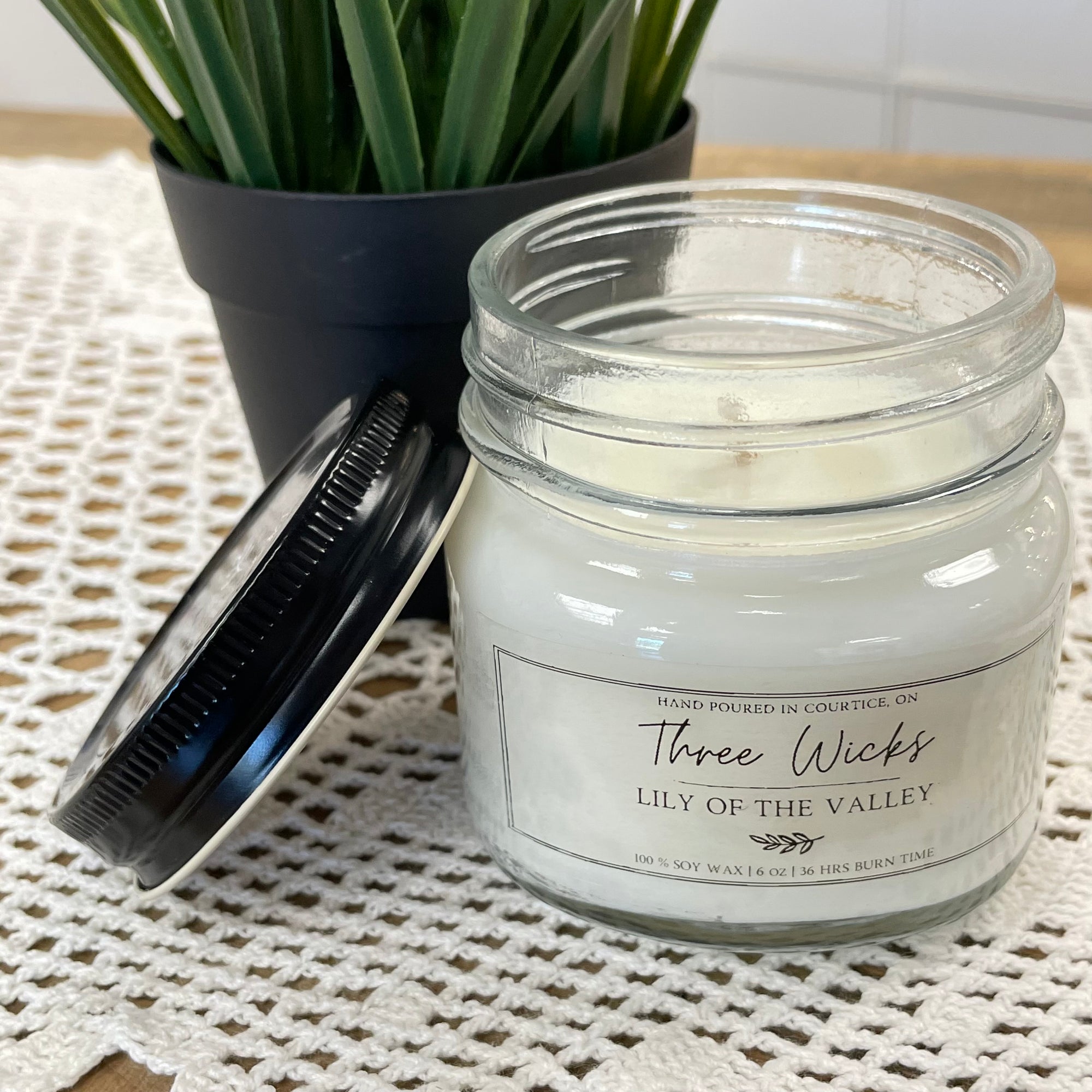 Three Wicks | Lily of The Valley