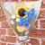 PUNCHING SLOTH | Crochet Flower Bouquet-Sunflower