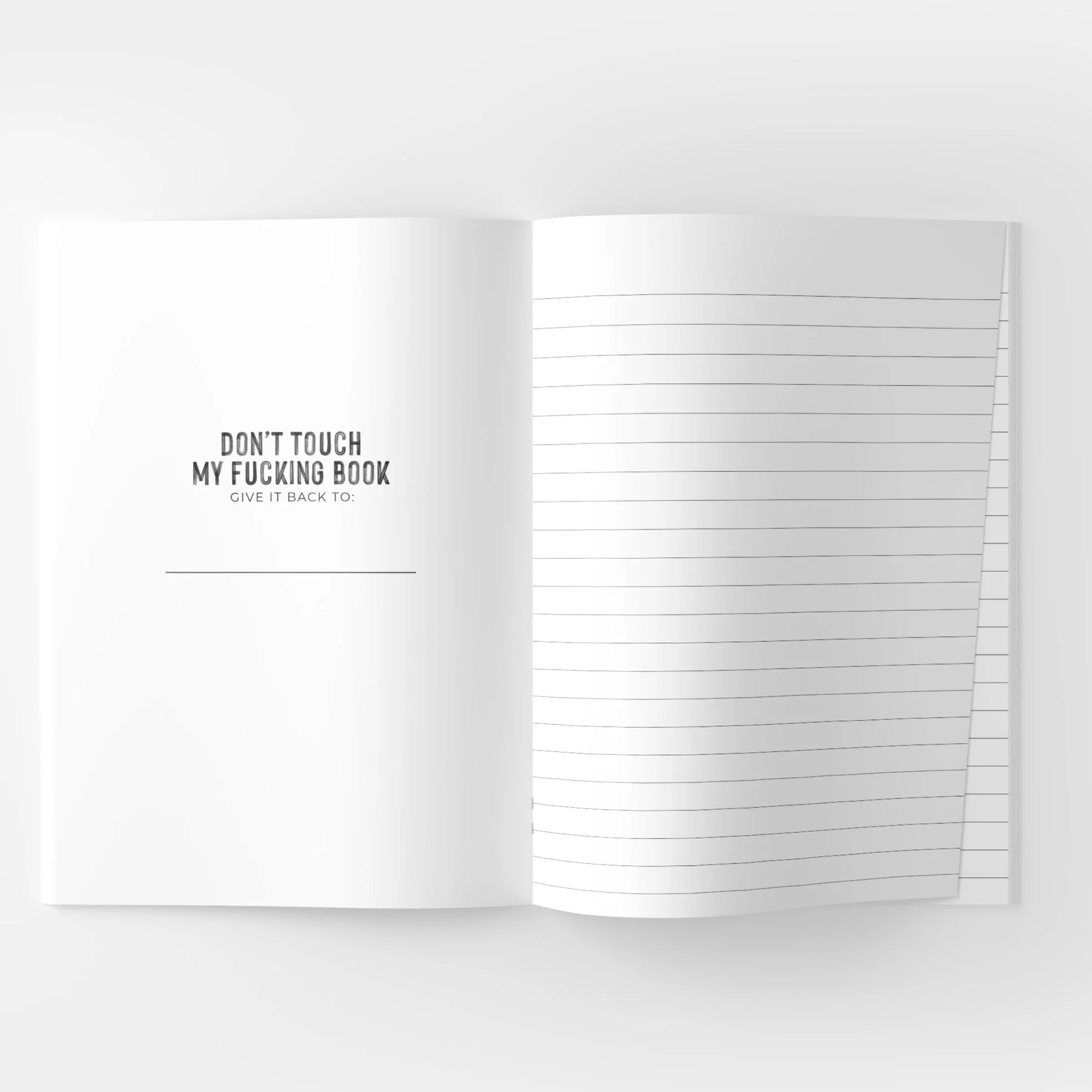 Creativien | Things I Don't Give a Fuck About Notebook