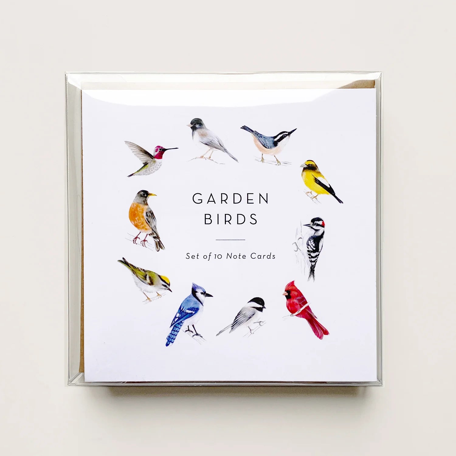 Emilie Simpson Art and Design | Garden Birds Card Set of 10