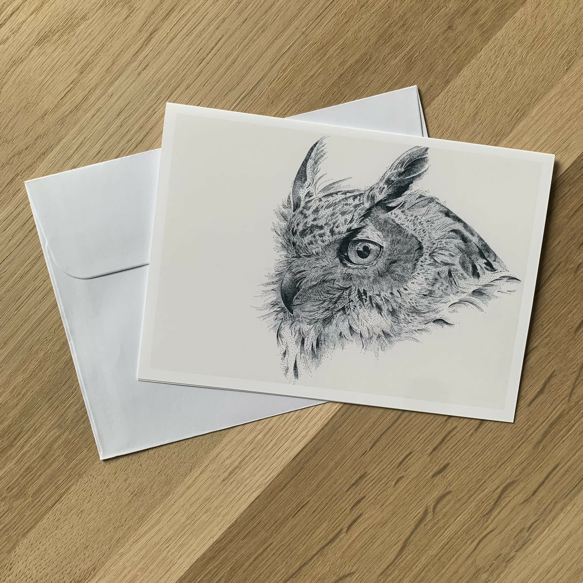 Lisa Mitchell Art | Owl Art Card