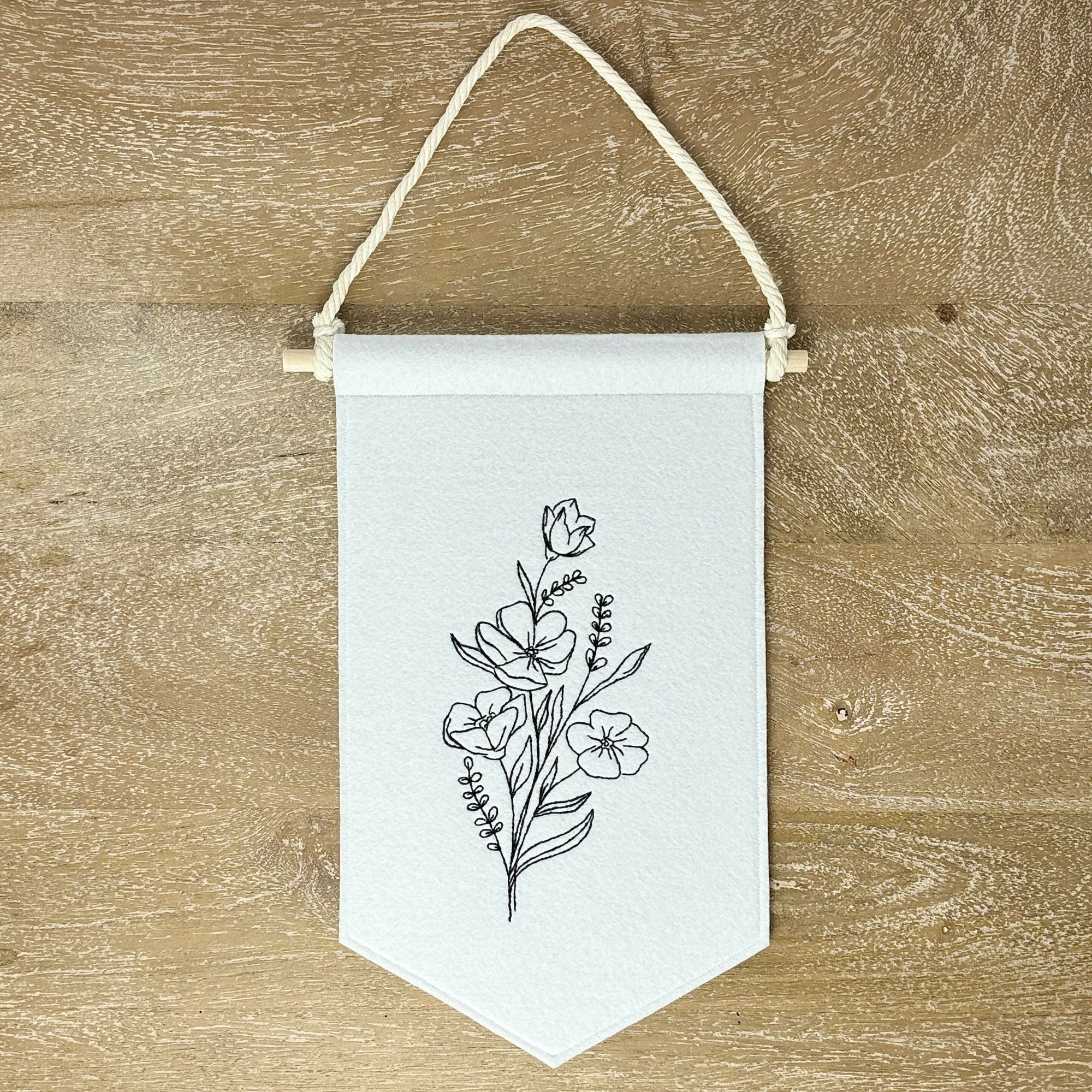Little Sprout By Sarah | Wildflower Bouquet Banner