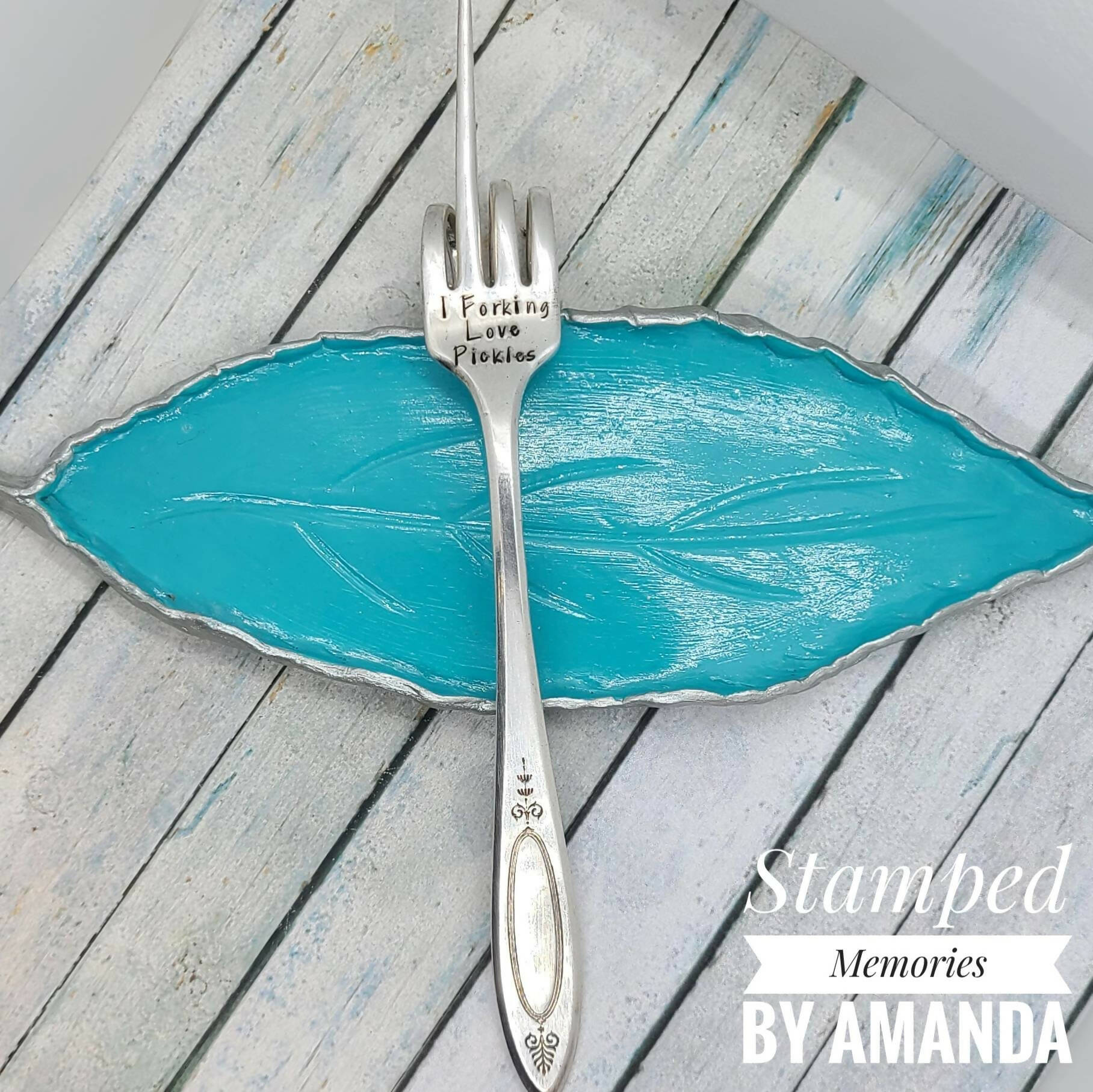 Stamped Memories by Amanda | I forking love pickles fork