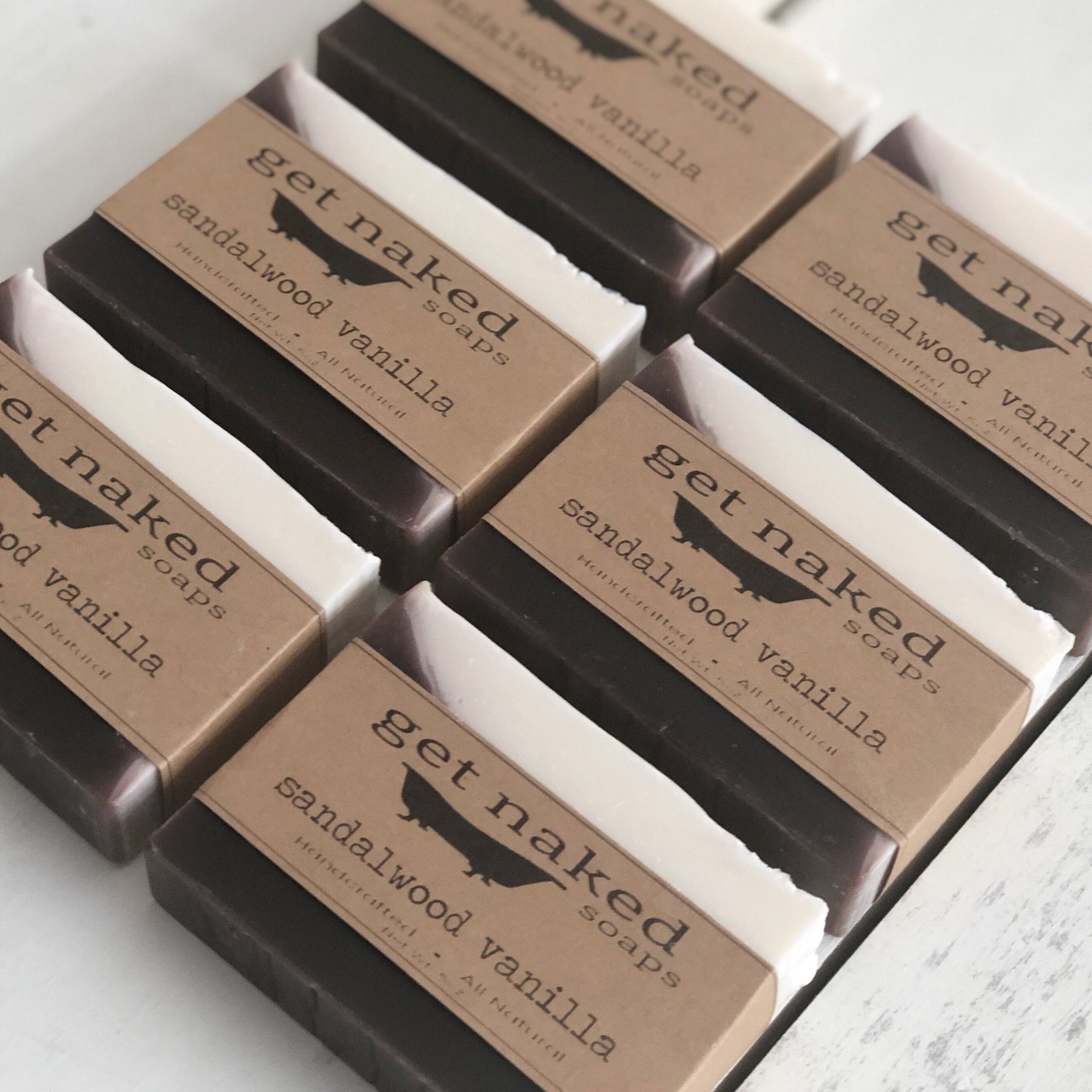Get Naked Soaps | Sandalwood Vanilla