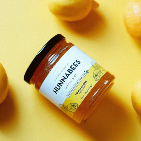 Hunnabees Honey & Co. | Lemon Ginger Honey