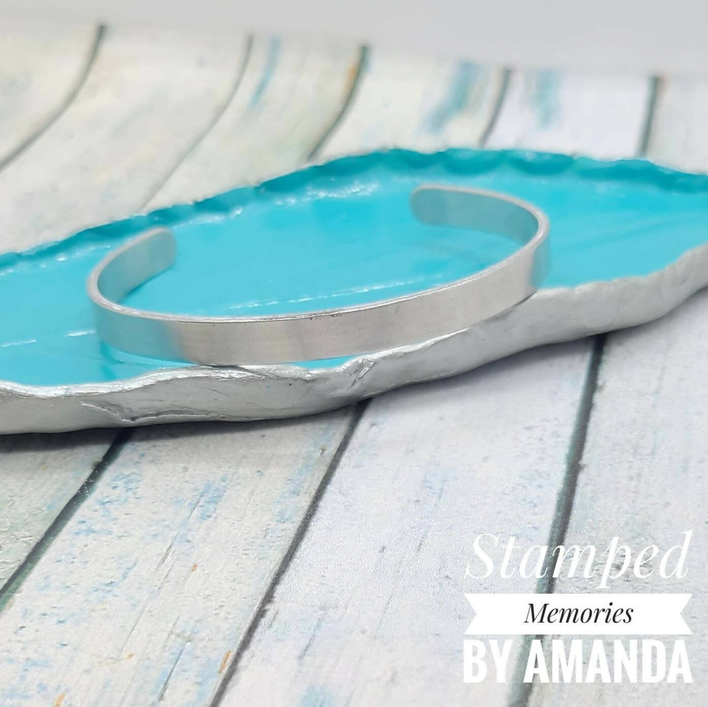 Stamped Memories by Amanda | Keep Fuc**ng going cuff bracelet