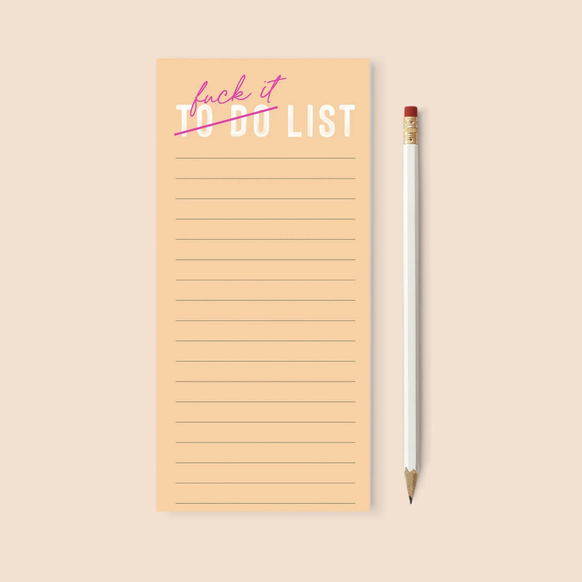 Creativien | Fuck It List - Notepad