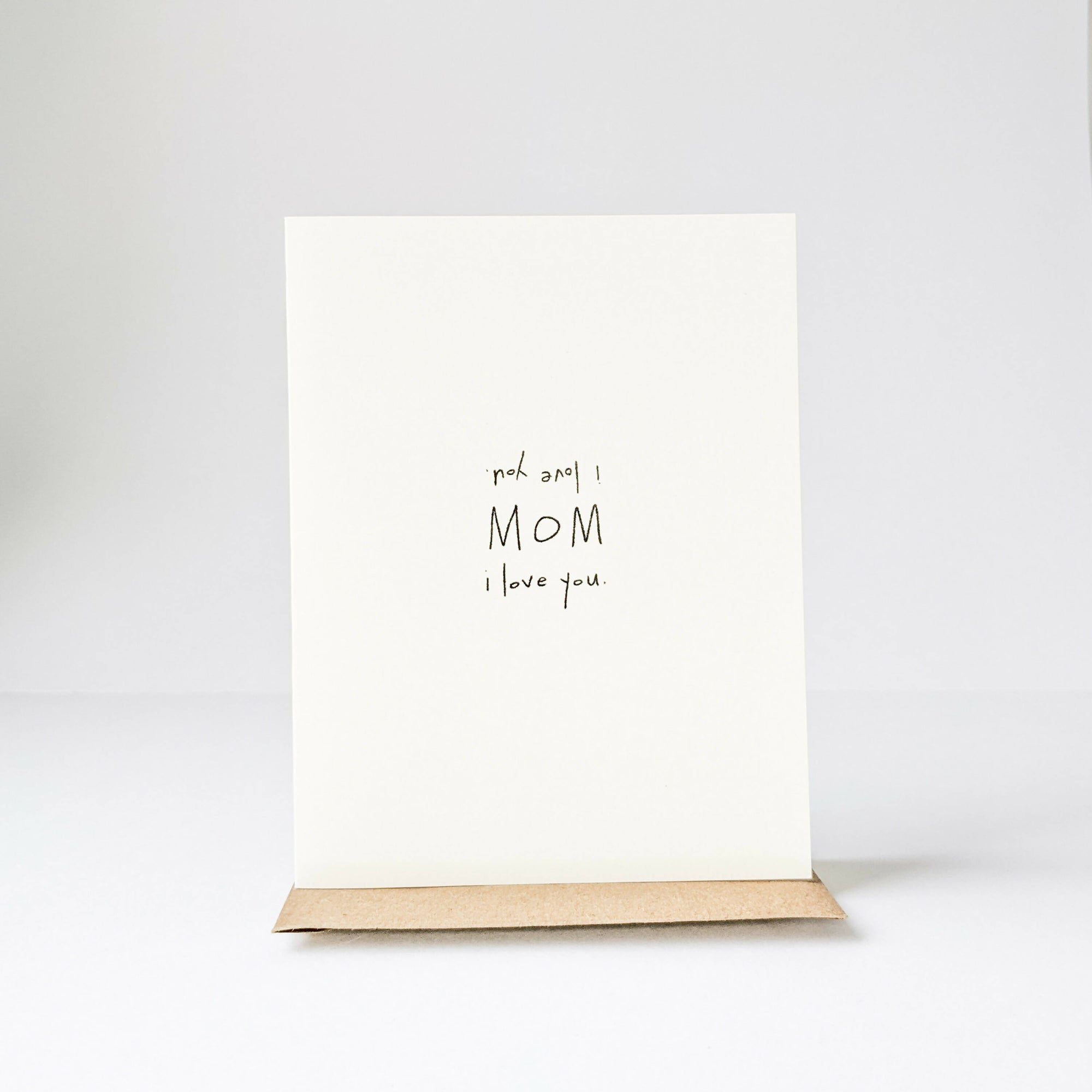 Under the Stairs Paper Co. | WOW MOM CARD