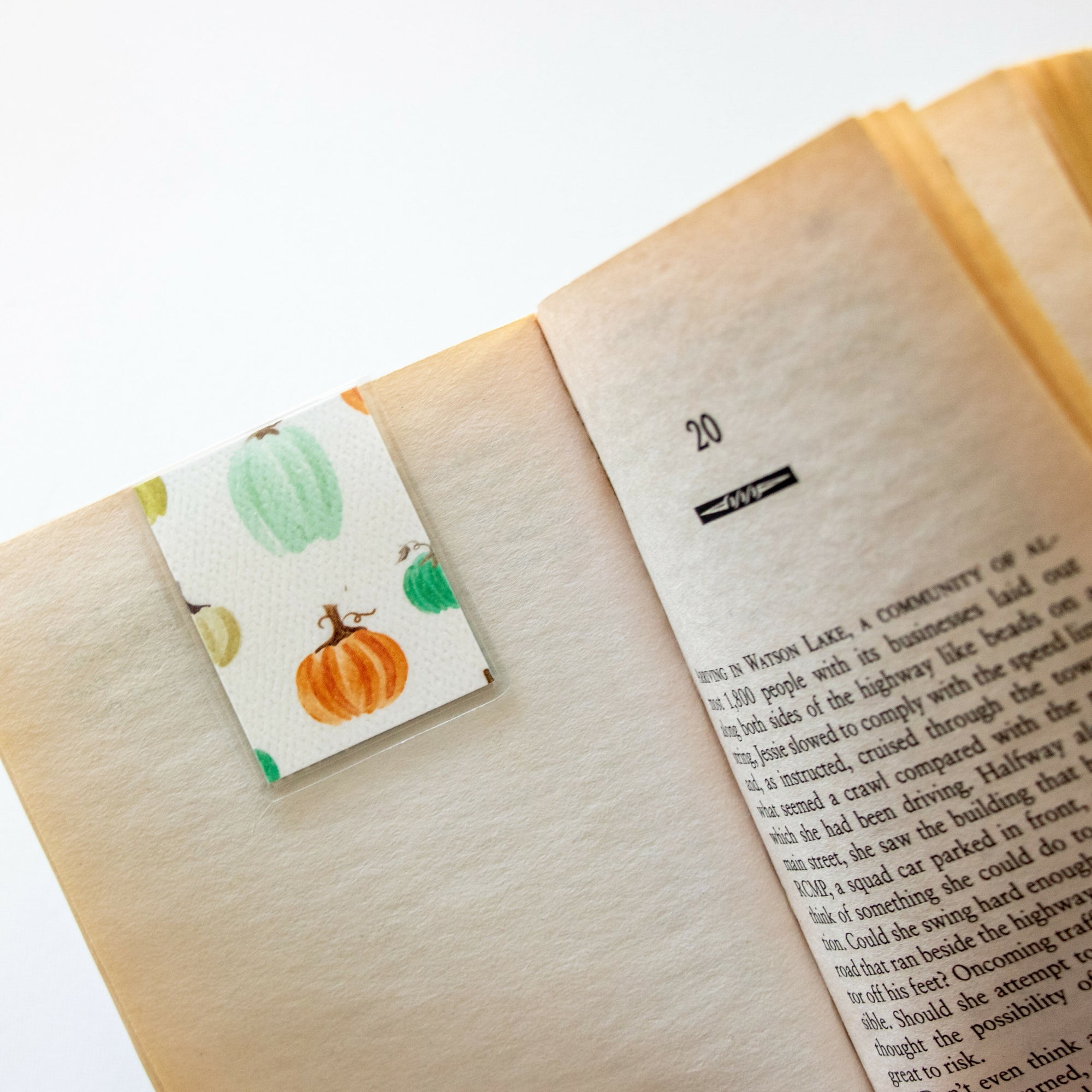 Created by LDBankey | Watercolour Pumpkins Magnetic Bookmark