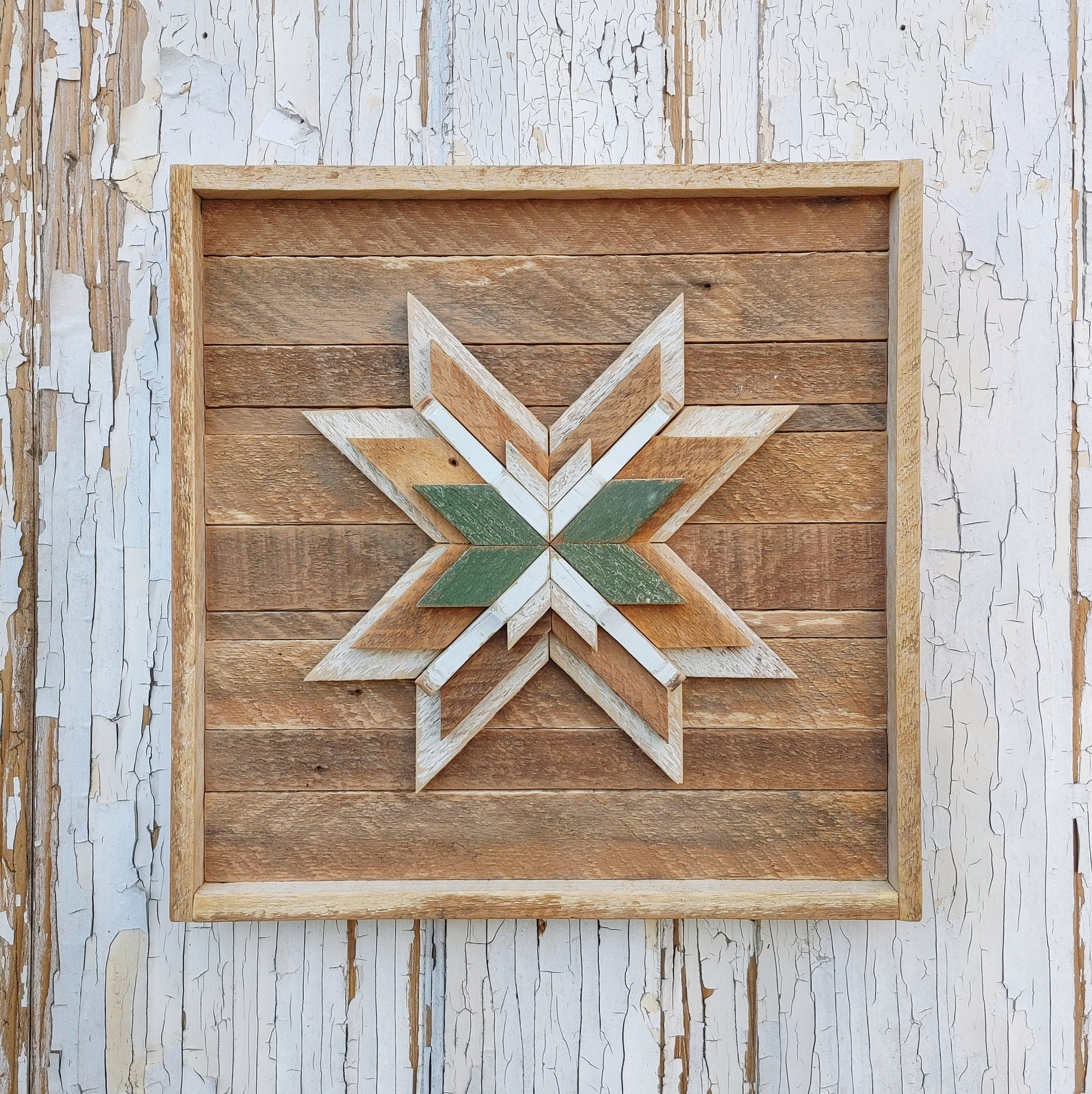 The Salvage Life | Framed Quilt Star
