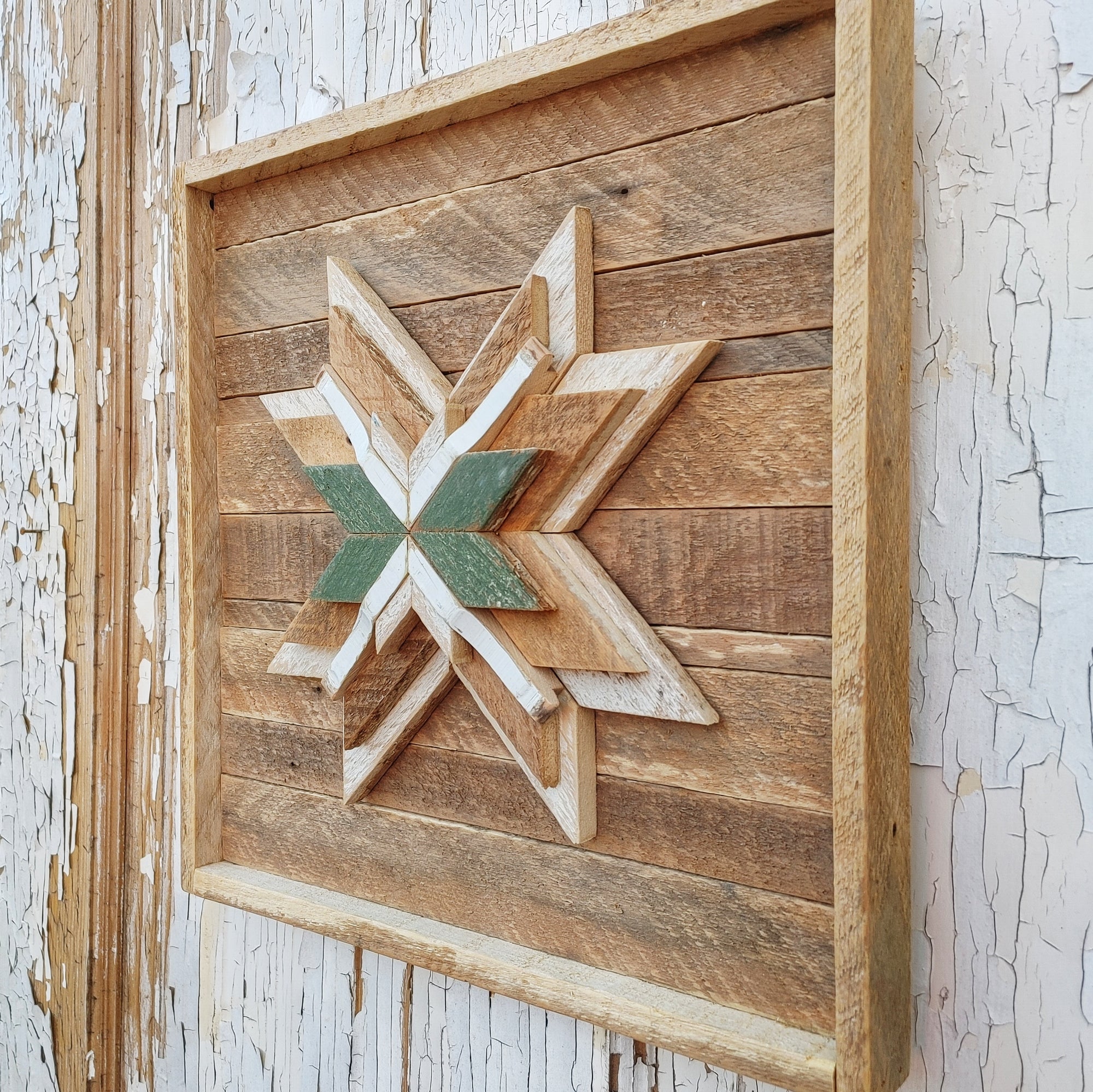 The Salvage Life | Framed Quilt Star