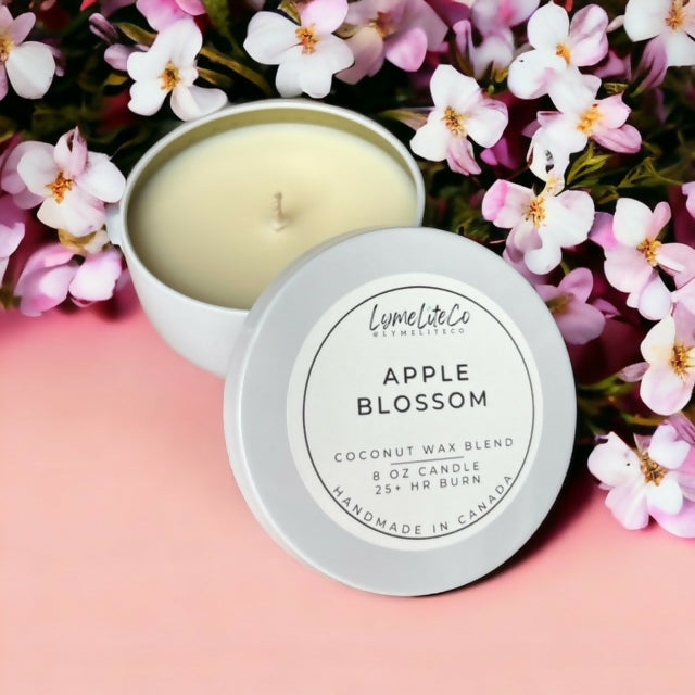 Lymeliteco | Apple Blossom 8oz Candle
