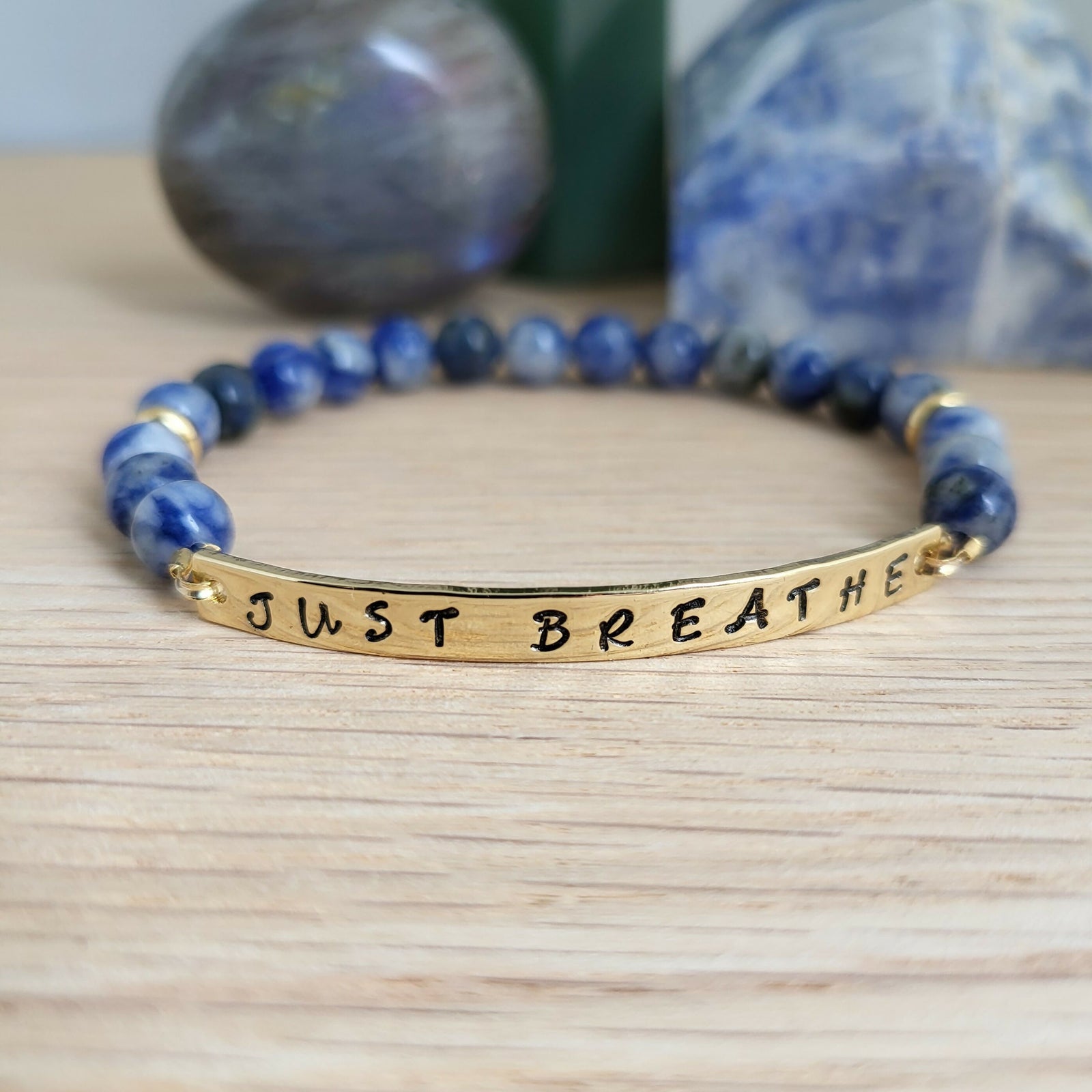 Soul Scribe Jewellery | Just Breathe Stretch Bracelet