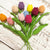 PUNCHING SLOTH | Crochet flower-Tulip