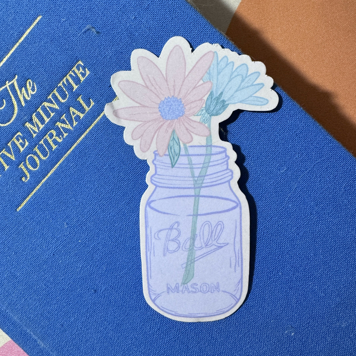 Artistic Xpressions | Floral Mason Jar Sticker