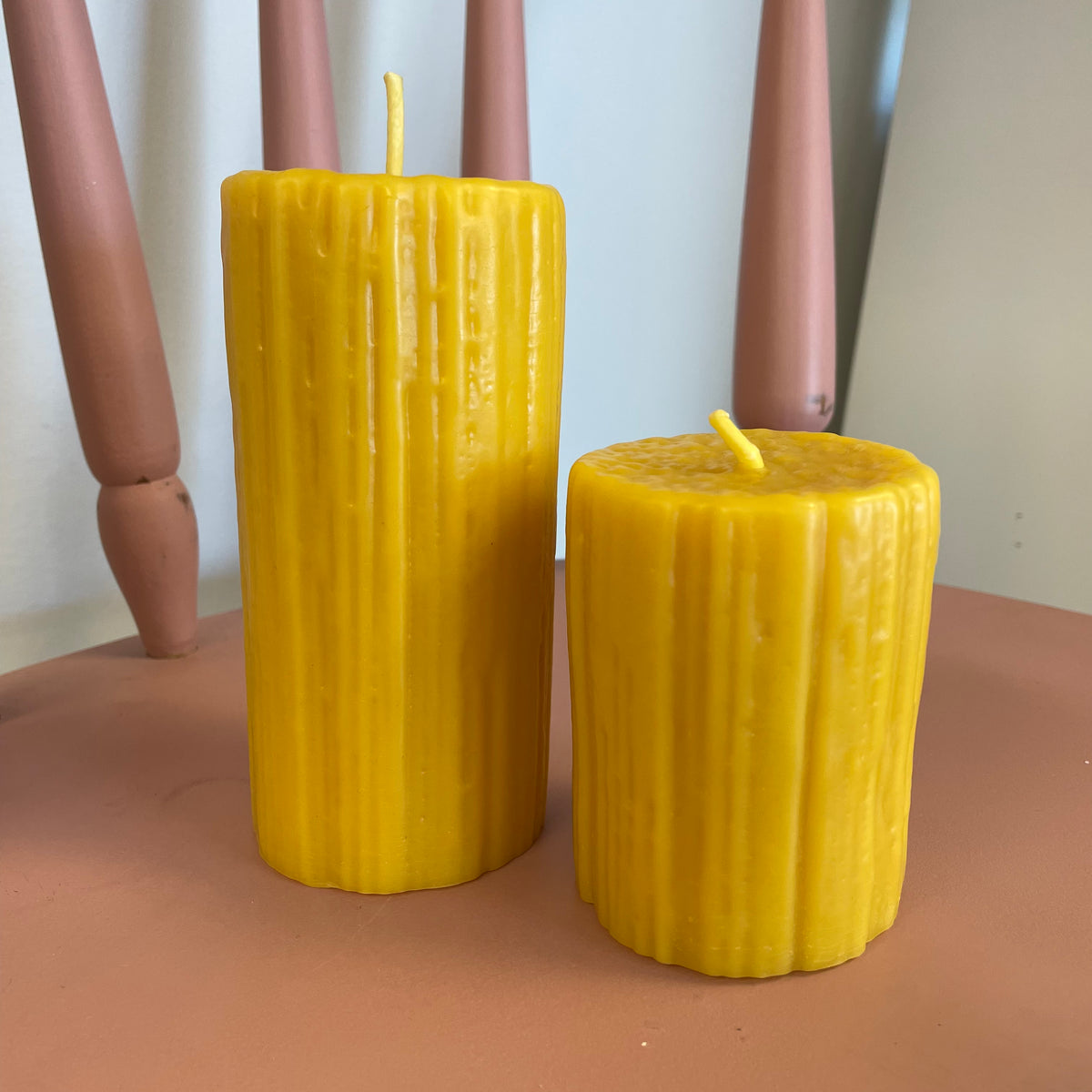 Hunnabees Honey &amp; Co. | Beeswax Pillar Candles