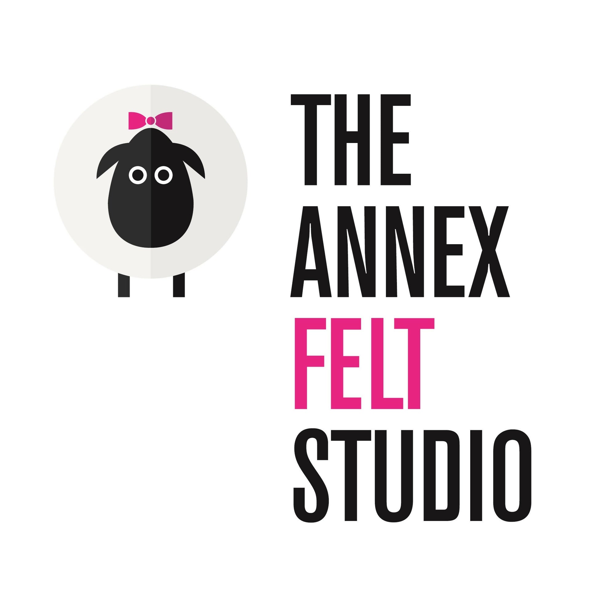 The Annex Felt Studio | Felt Clip-Over Bow Tie