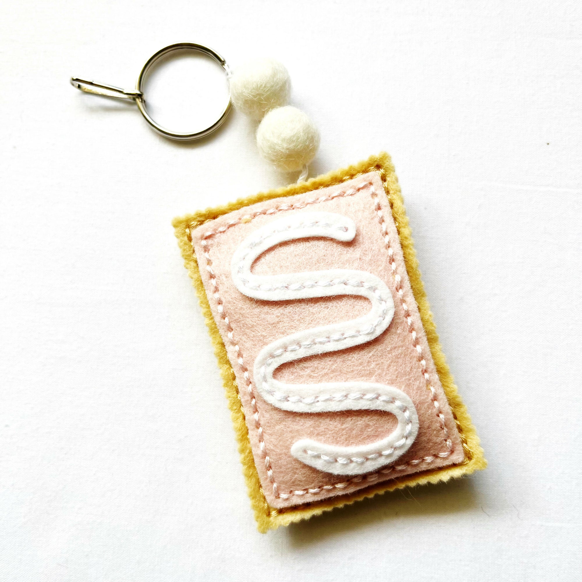 The Annex Felt Studio | Backpack Charm: Pop Tart