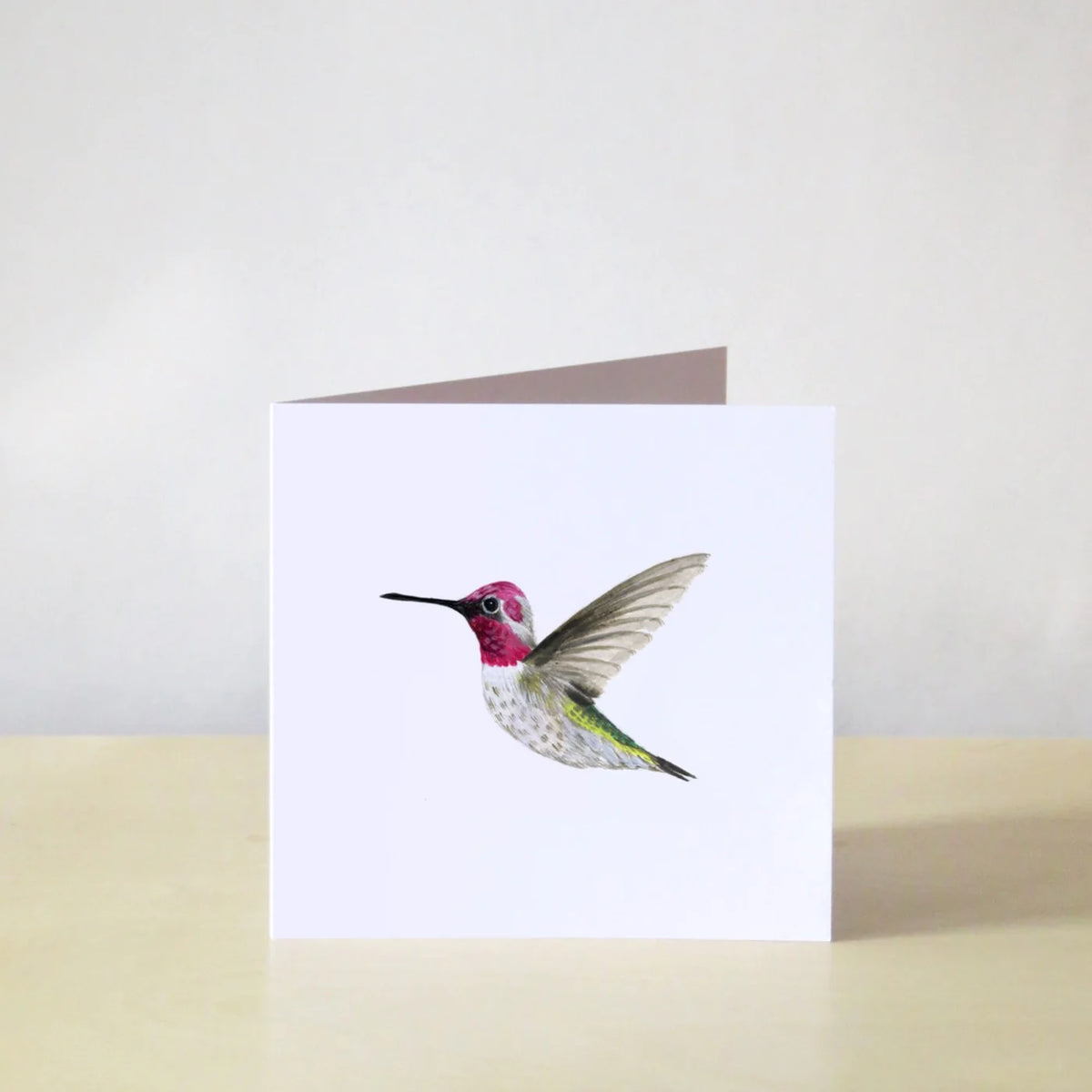 Emilie Simpson Art and Design | Anna&#39;s Hummingbird Card