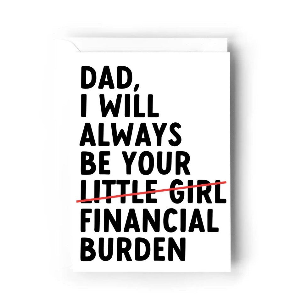 Creativien | Dad I will always be your little girl card