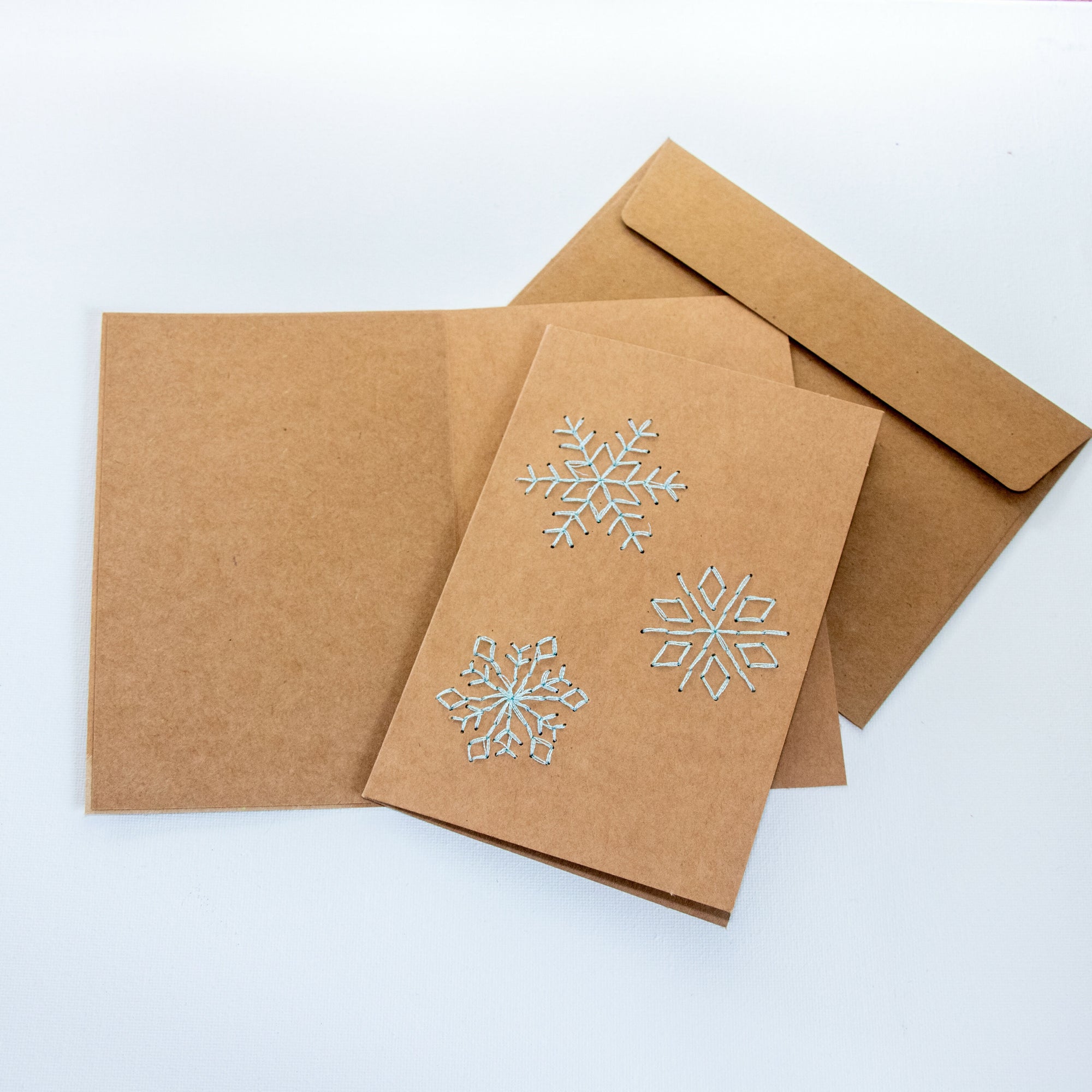 Snowflake Card 1 - Icy Blue (1)