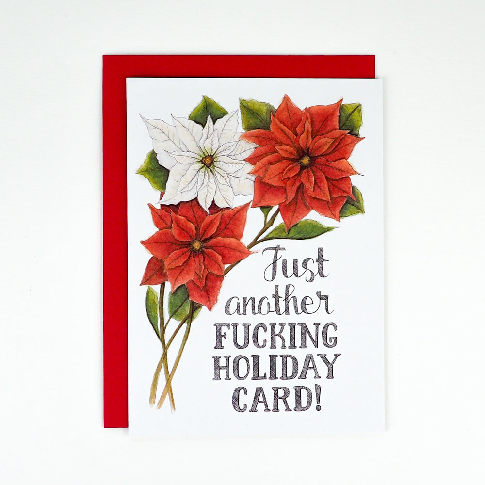Naughty Florals | Card | Another Fucking Holiday Card