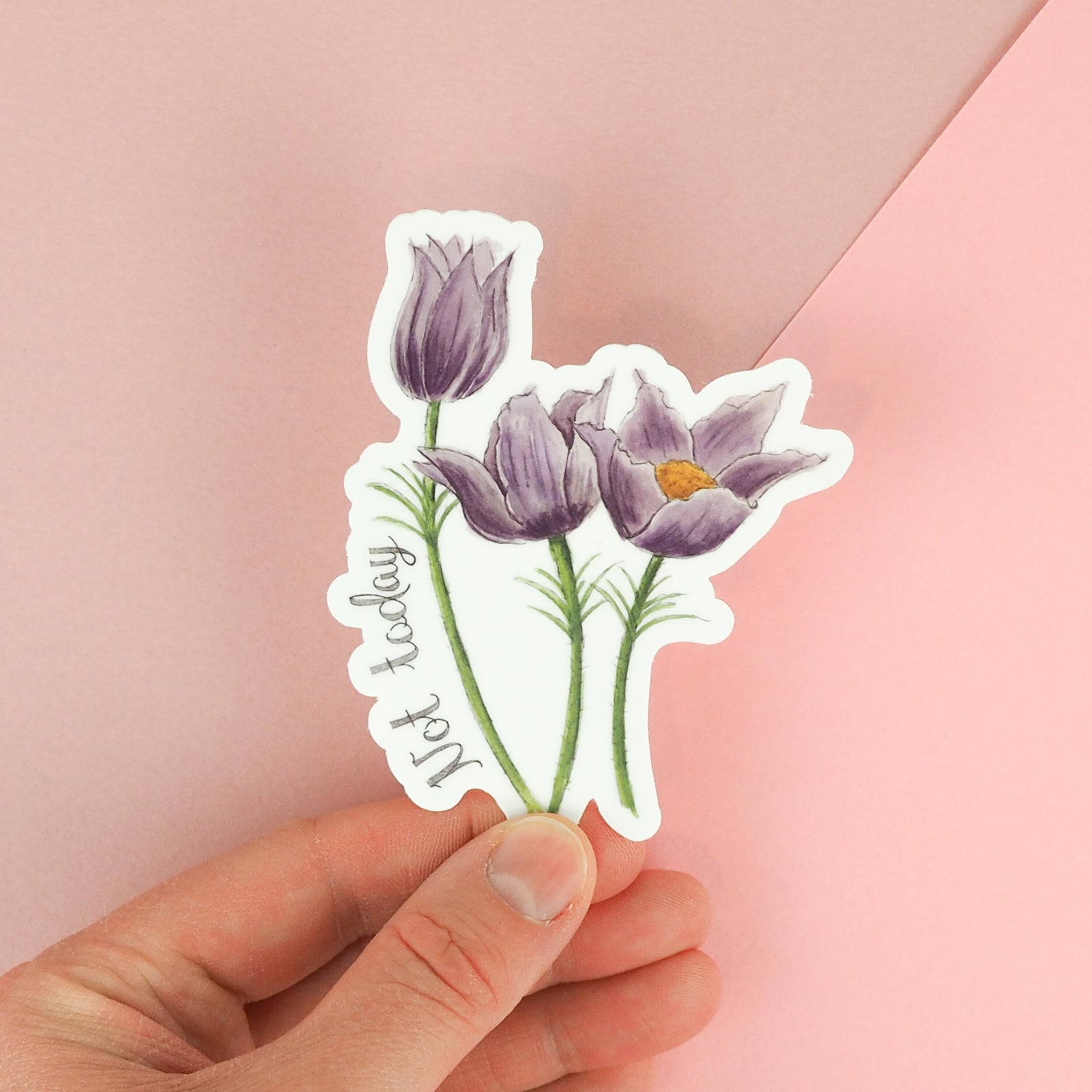 Naughty Florals | Vinyl Sticker | Not Today Sticker