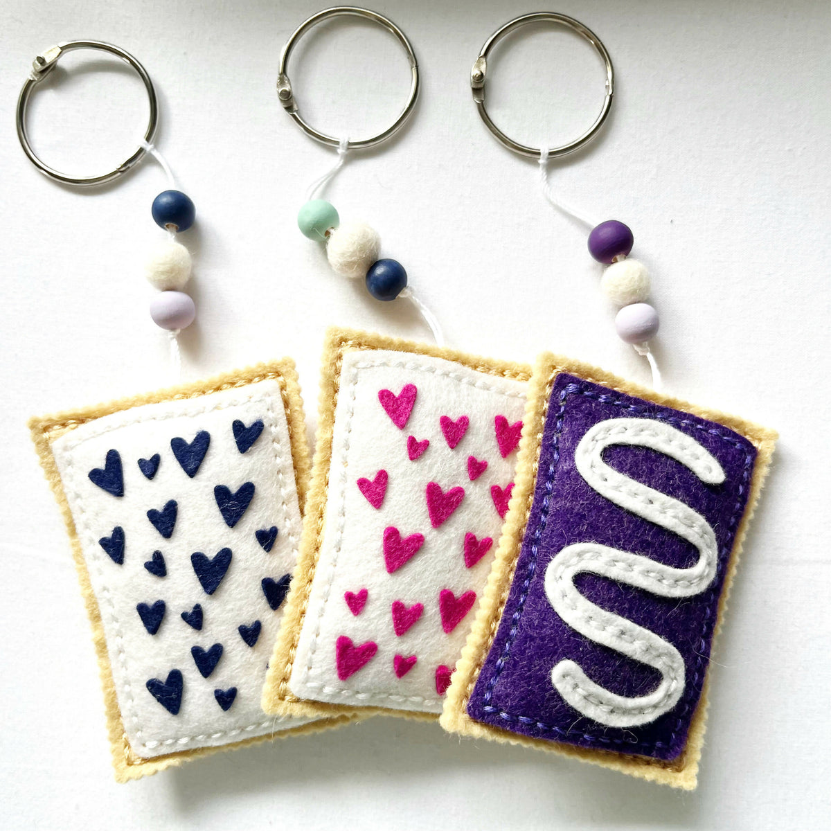 The Annex Felt Studio | Car Charm: Pop Tart