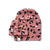 Coral Leopard Beanie