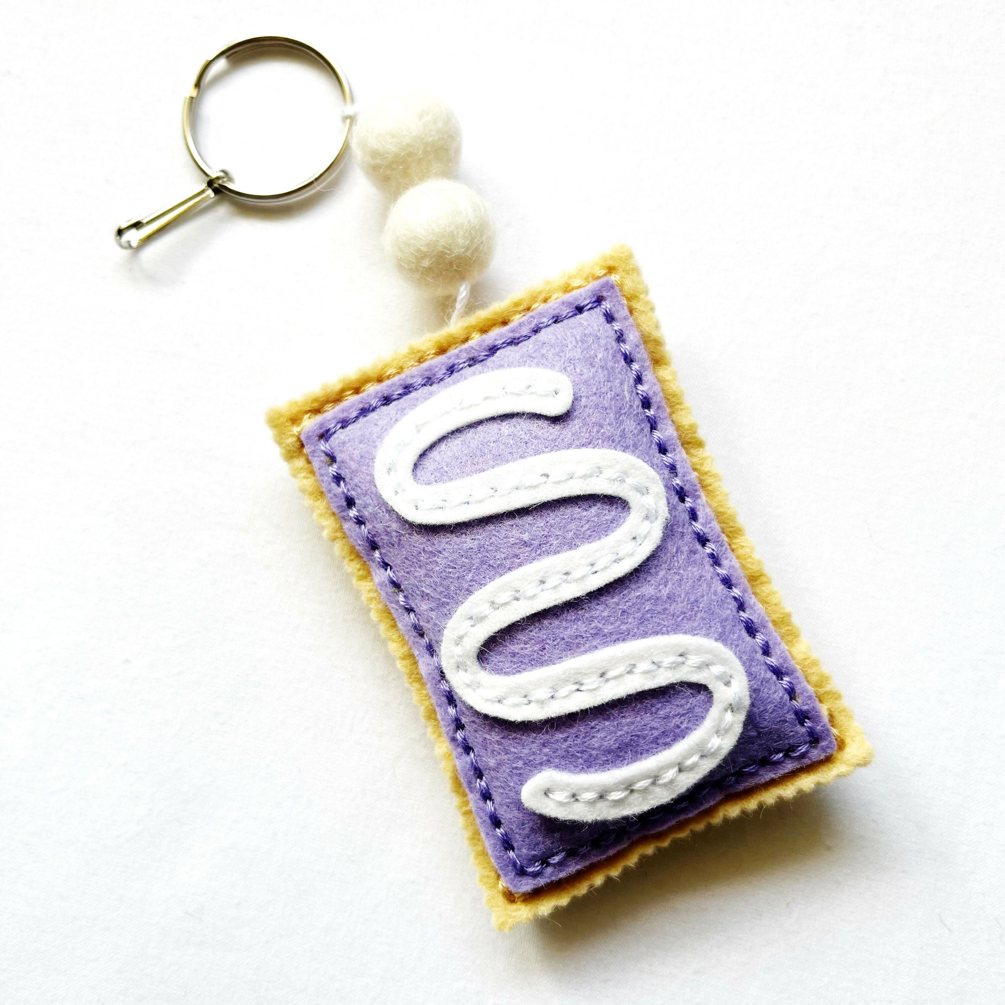 The Annex Felt Studio | Backpack Charm: Pop Tart