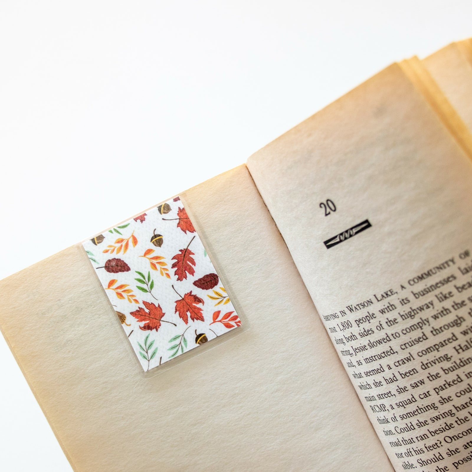 Created by LDBankey | Fall Leaves Magnetic Bookmark