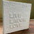 Glitter Designs Studio | LIVE LAUGH LOVE (Textured Word Art / Mini Canvas Block)