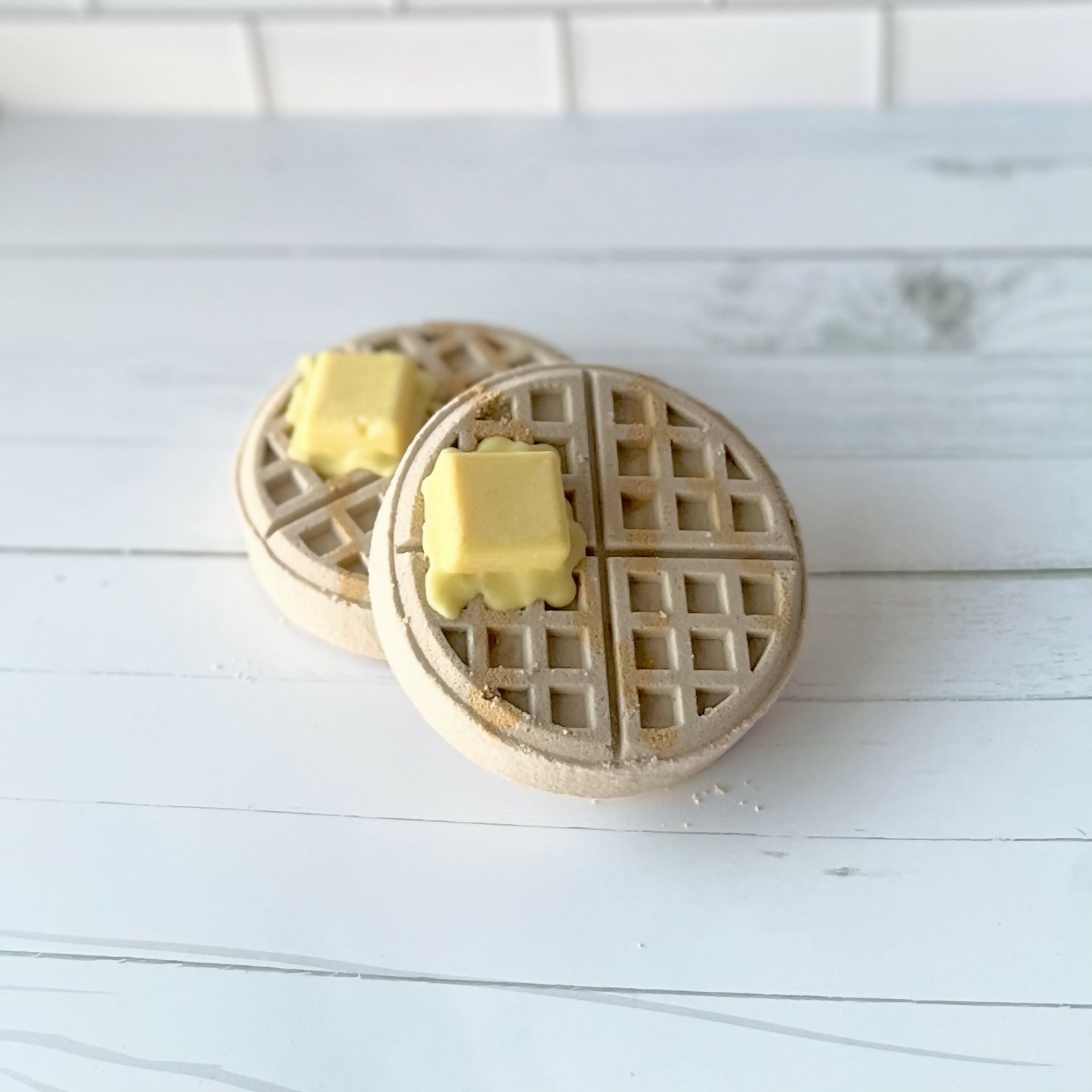 You and Me Handcrafted | Buttered Waffle Bath Bombs