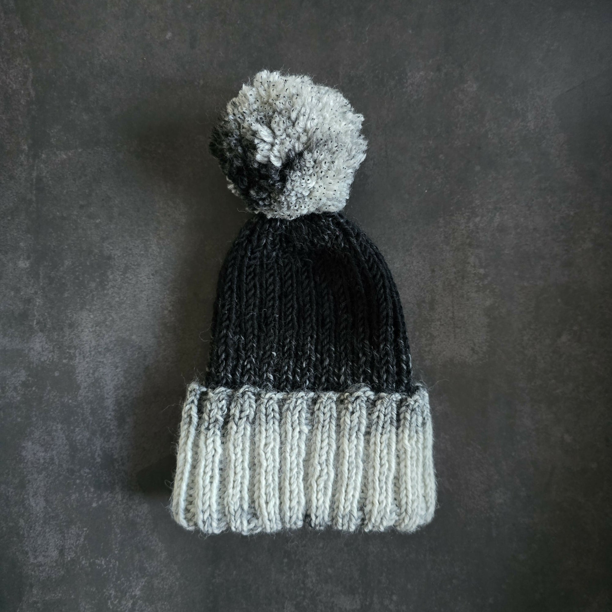 Namarie Knits | Ribbed Pom Pom Hat