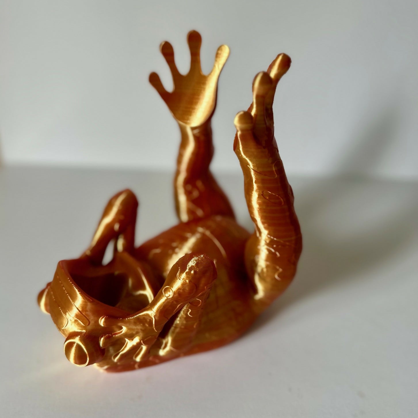 Maple Works Designs | 3D Printed Frog Bottle Holder