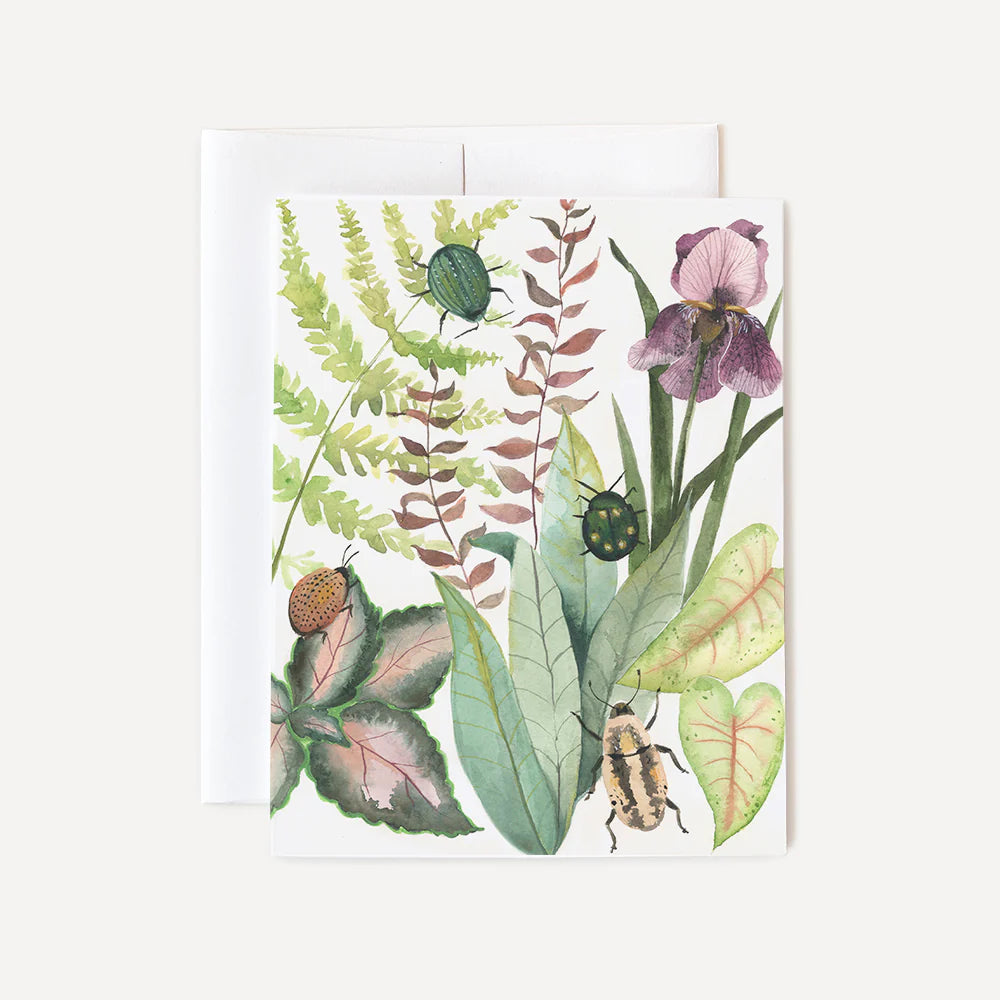 Emilie Simpson Art and Design | Garden Beetles Card