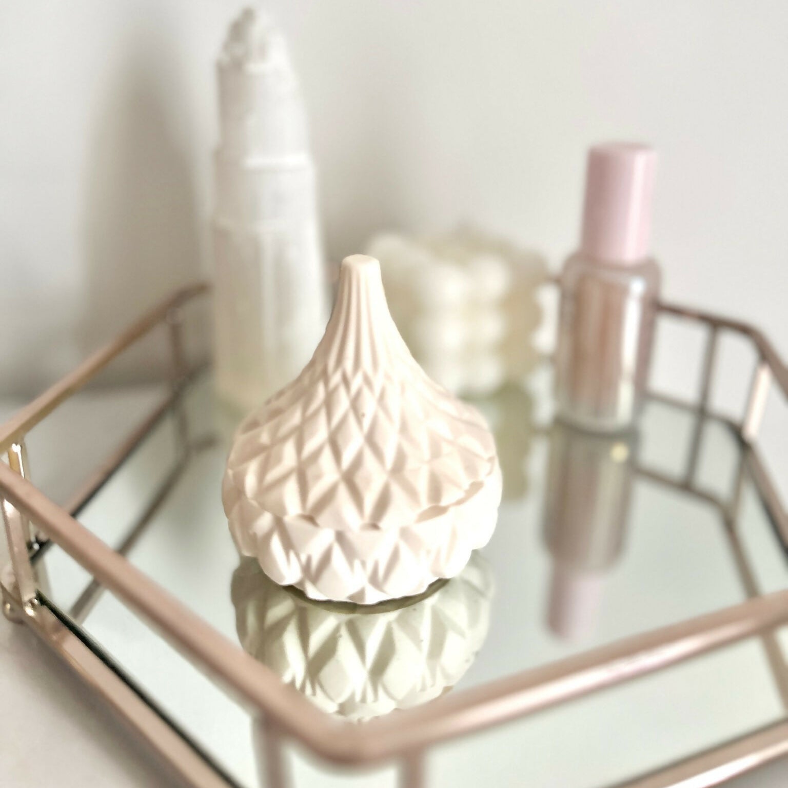 Chic Chaos Home | Diamond Trinket Jar