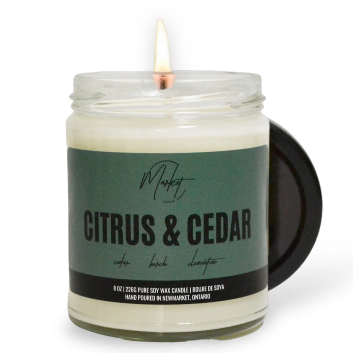 Market Candle Company | Citrus &amp; Cedar