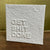 Glitter Designs Studio | GET SHIT DONE (Textured Word Art / Mini Canvas Block)