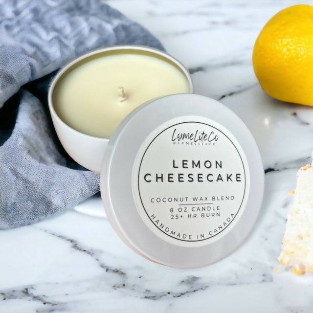 Lymeliteco | Lemon Cheesecake 8 oz Candle