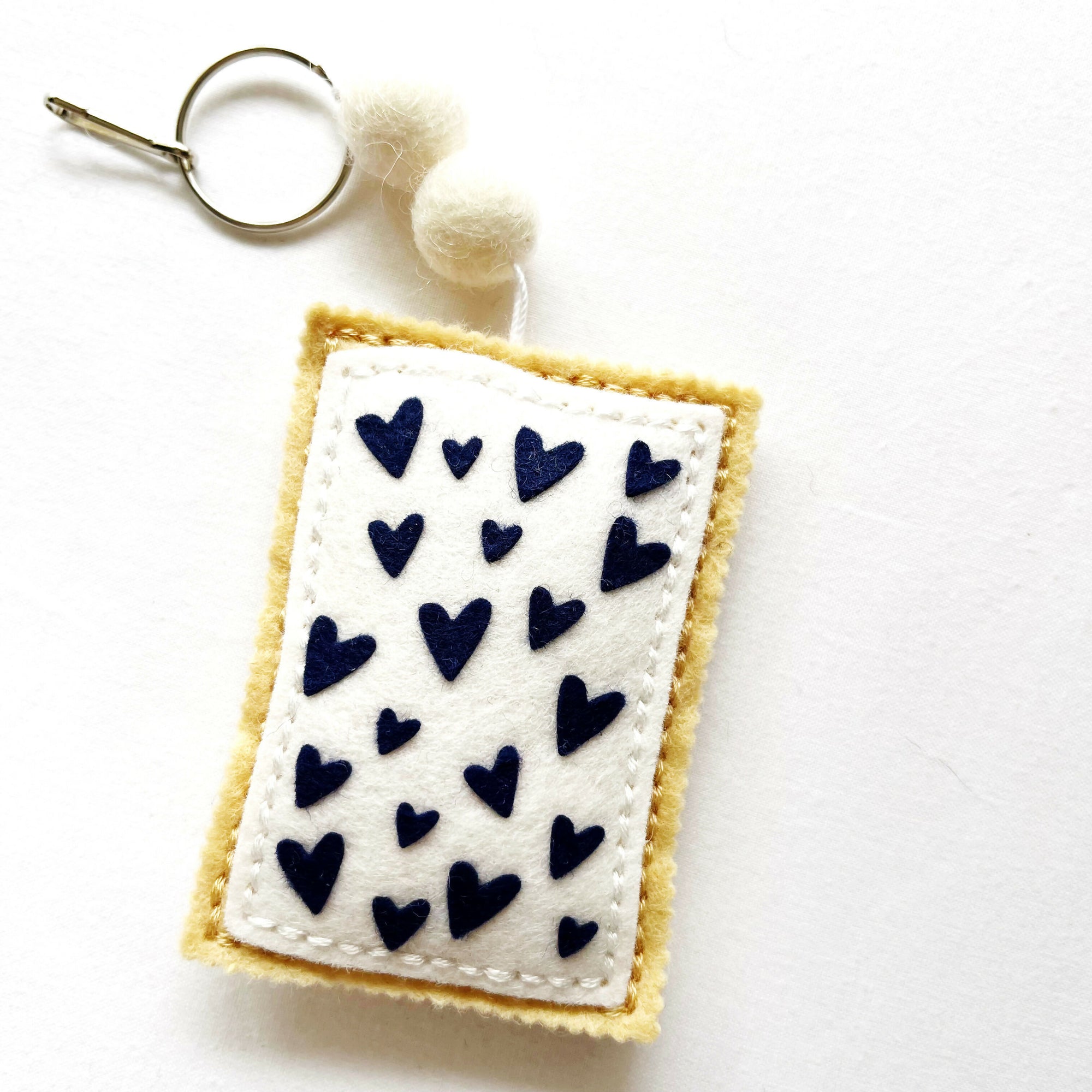 The Annex Felt Studio | Backpack Charm: Pop Tart