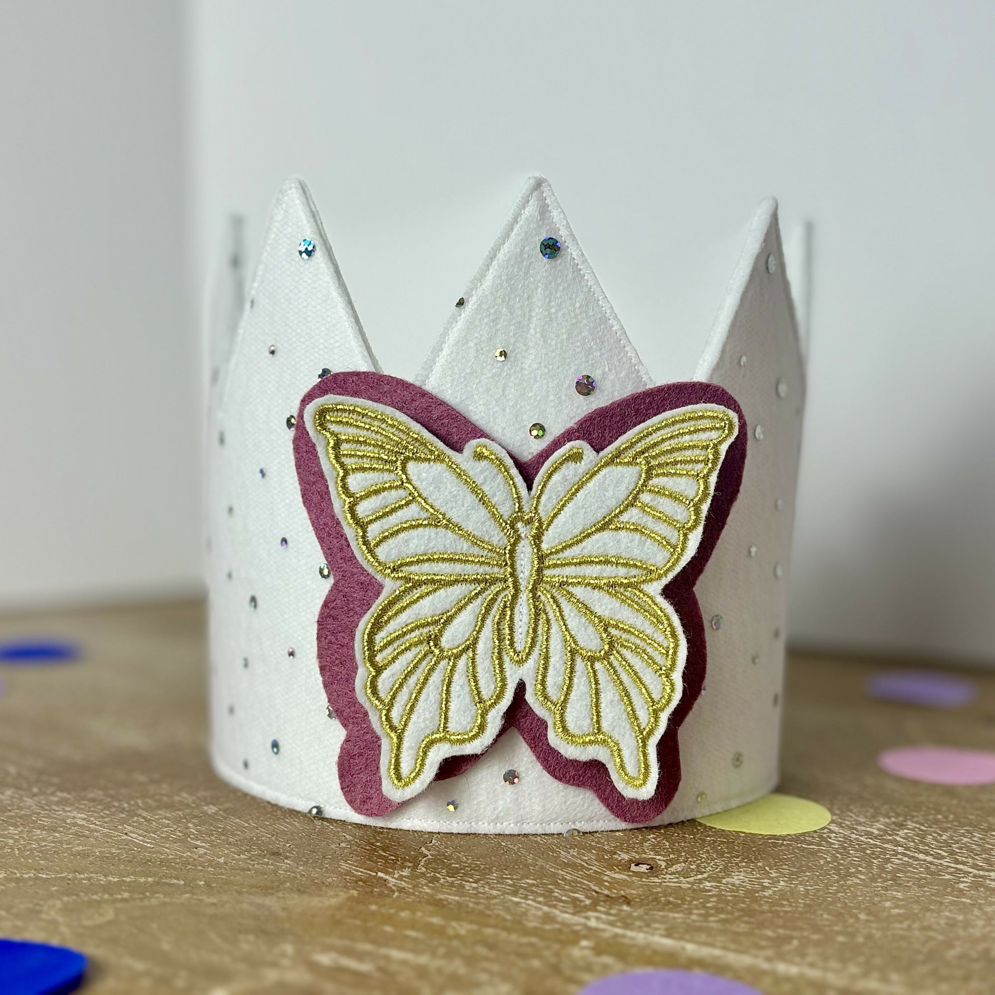 Little Sprout By Sarah |Golden Butterfly Crown