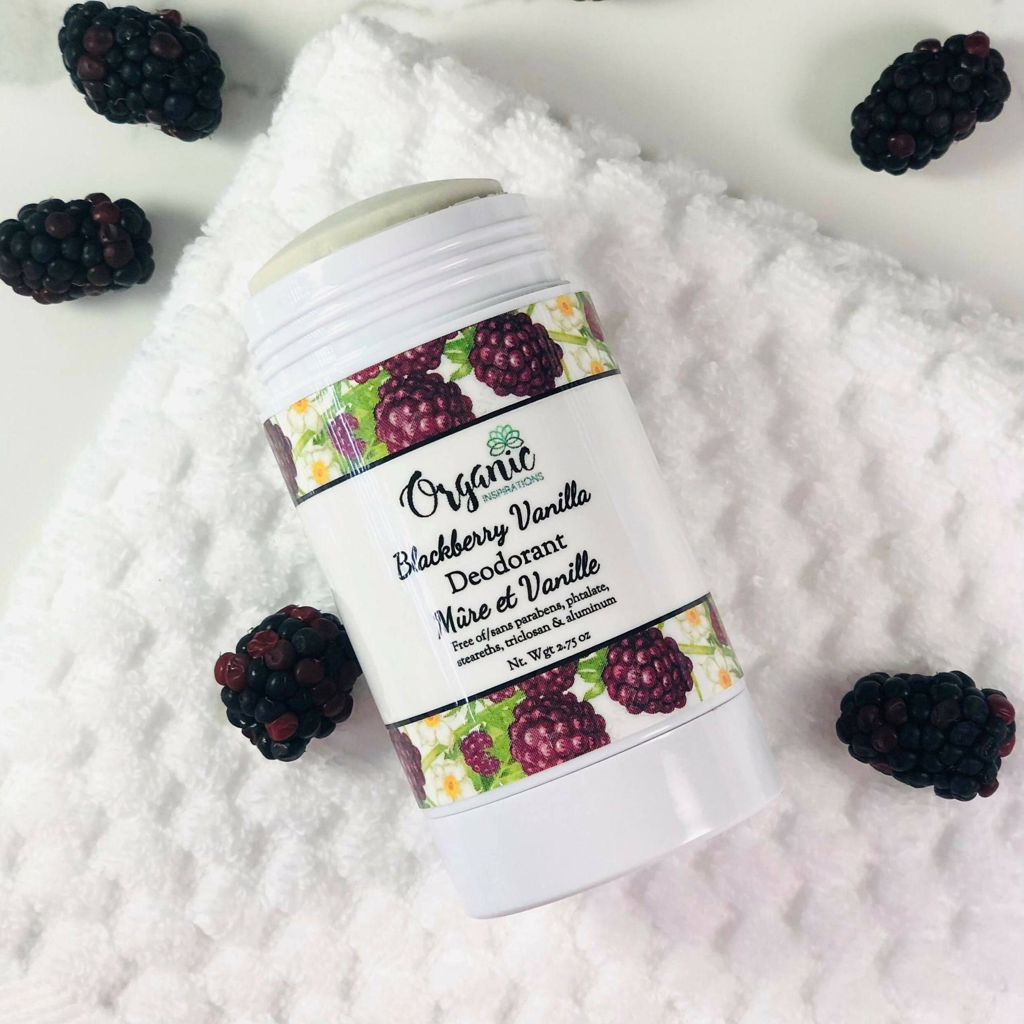 Organic Inspirations | Deodorant Blackberry Vanilla