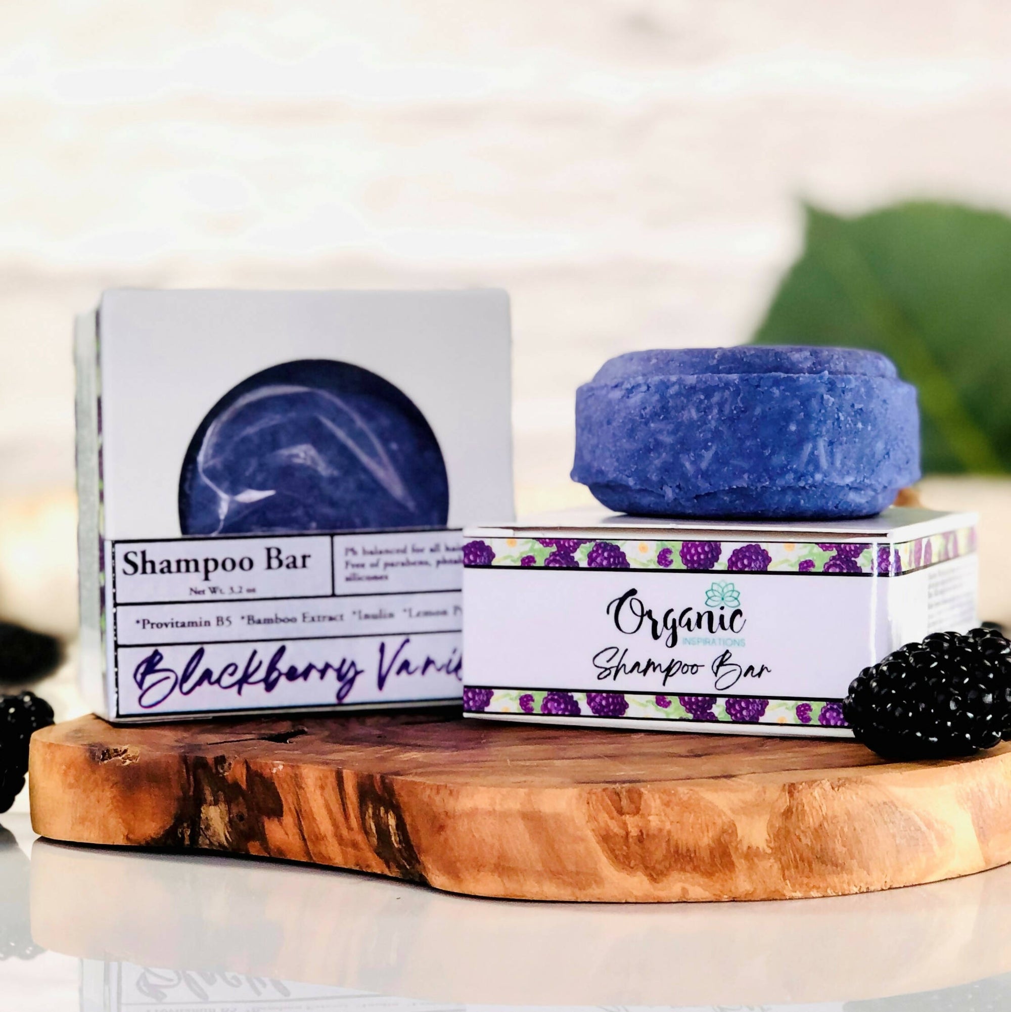 Organic Inspirations | Shampoo Bar Blackberry Vanilla