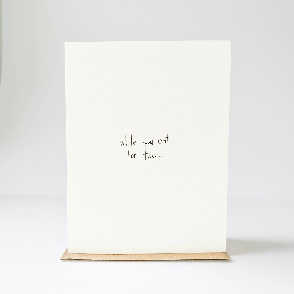 Under the Stairs Paper Co. | DRINK FOR TWO CARD