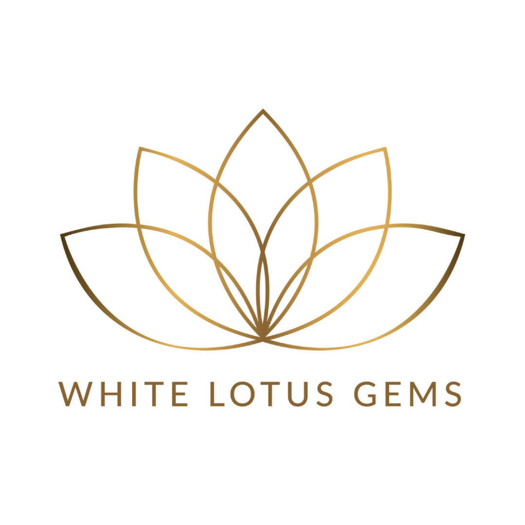 White Lotus Gems | 6mm Gemstone Bracelets with 18kt Gold Plated Hexagon