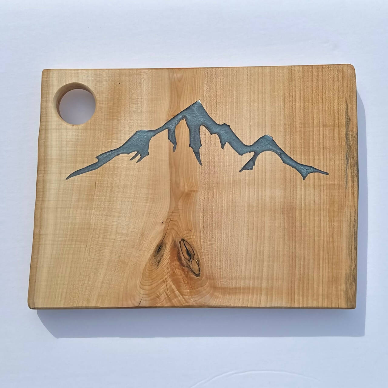 Maple Works Designs | Hard Maple Mountain Charcuterie Board