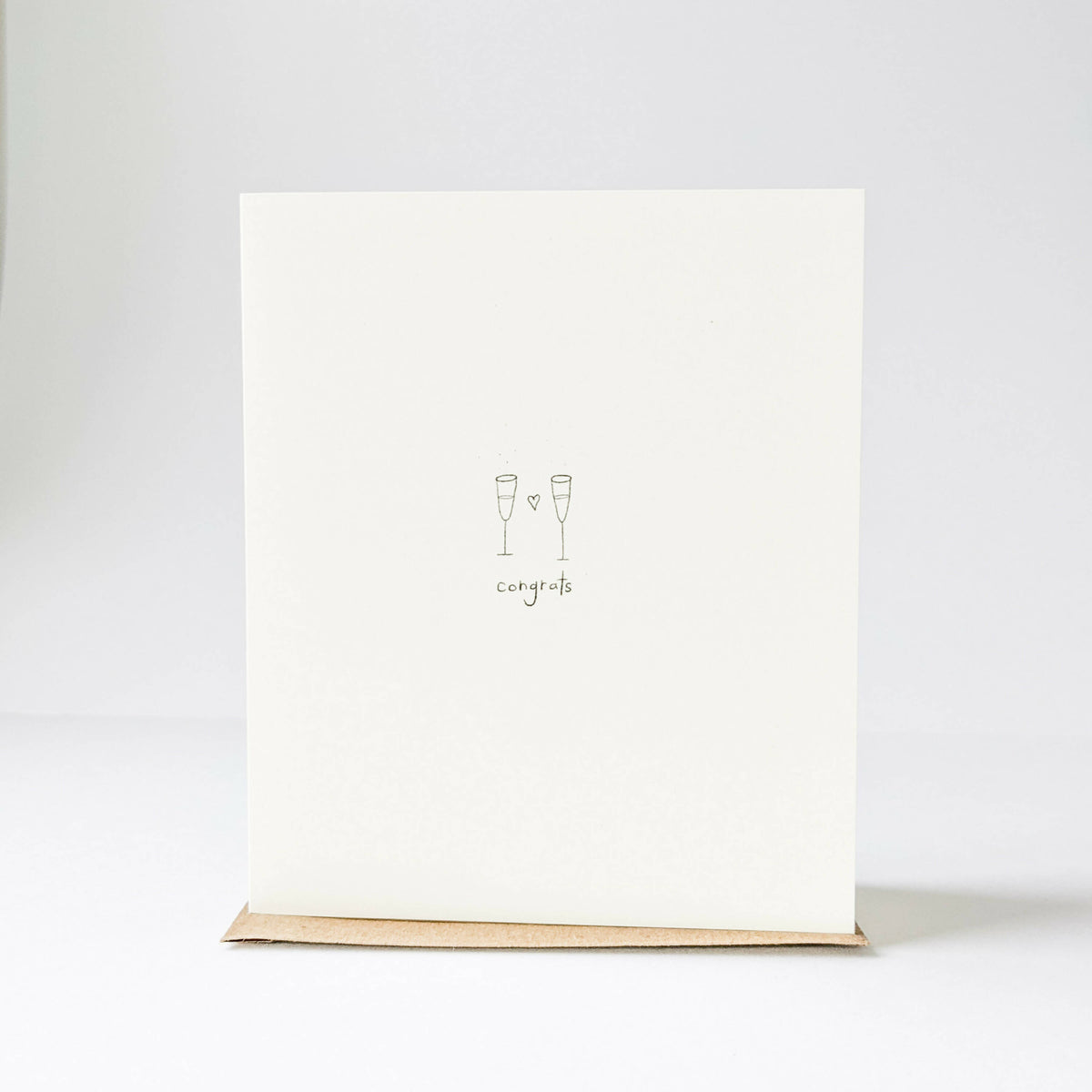 Under the Stairs Paper Co. | CONGRATS CARD